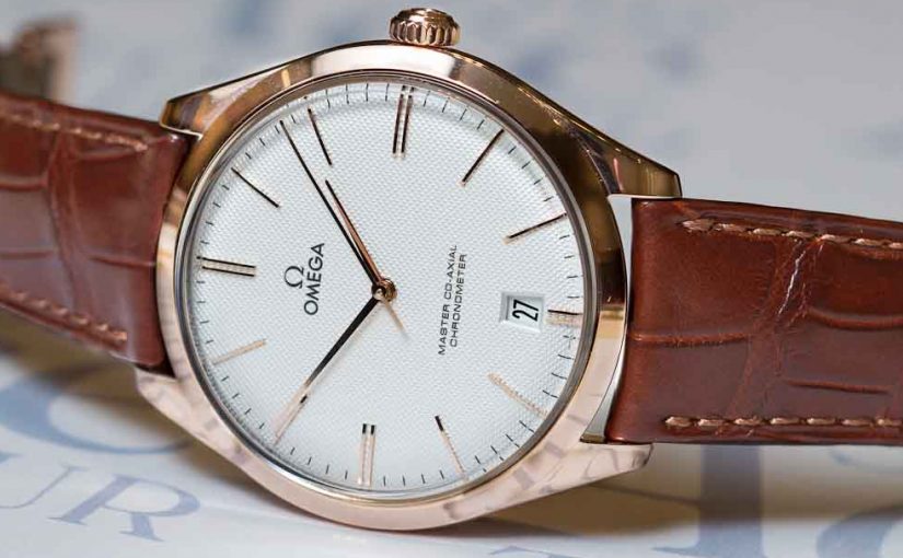 40MM Omega De Ville Trésor Fake Cheap Watches With Sedna Gold Cases Of Good Sales