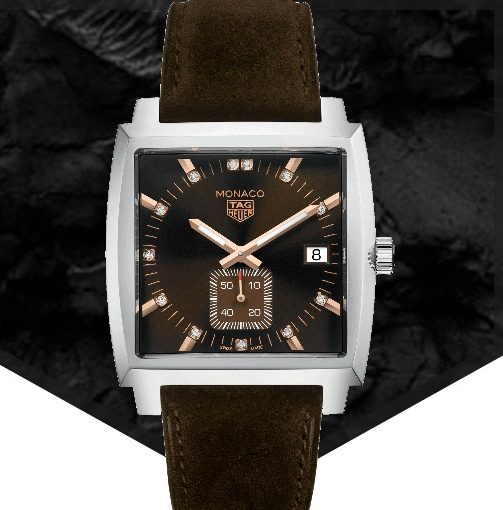 Kingsman Special Edition: New TAG Heuer Monaco Replica Watches With Matte Brown Calf Straps