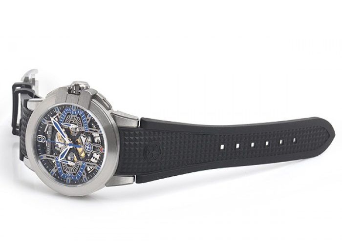 Limited Edition Harry Winston Project Z Fake Watches With Black Rubber Straps Of Top Quality