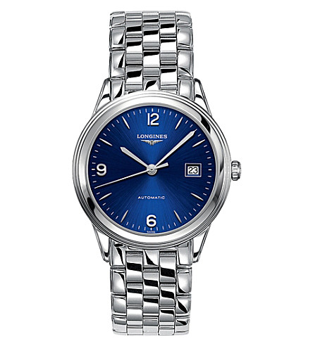 38.5MM Longines Flagship Knockoff Best Swiss Watches With Exquisite Blue Dials