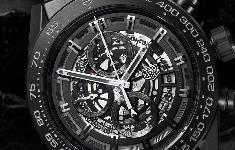 45MM Black Ceramic TAG Heuer Carrera Fake Watches Of Unique Styles