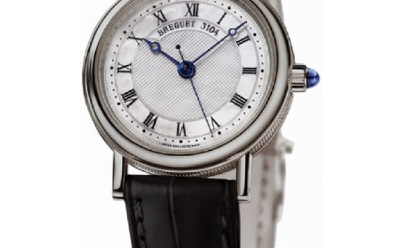 Soft Black Leather Straps Breguet Classique Fake Watches For Cheap Sale